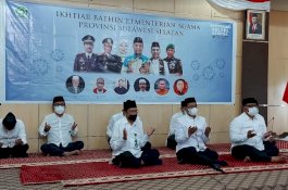 Kemenag dan Ribuan Umat Lintas Agama di Sulsel Langitkan Doa agar Pandemi Segera Berakhir