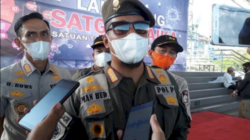 Pos Satpol PP Makassar Dirusak OTK, Pelaku Tinggalkan Pesan "Dari Rakyat untuk Para Bangsat"