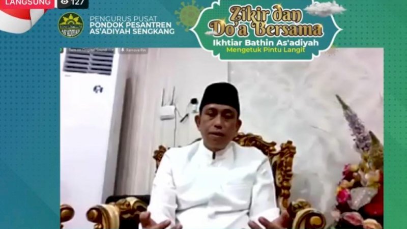 Bupati Wajo Berbaur Keluarga Besar As’adiyah dalam Doa dan Zikir “Mengetuk Pintu Langit”