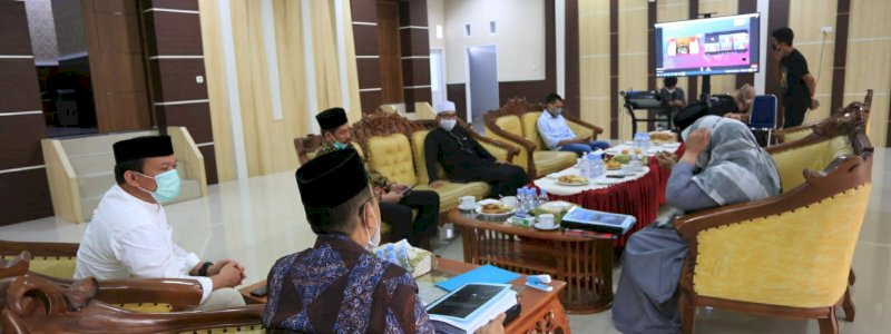Wali Kota Palopo Ikuti Program Pray From Home Bersama Menteri Agama