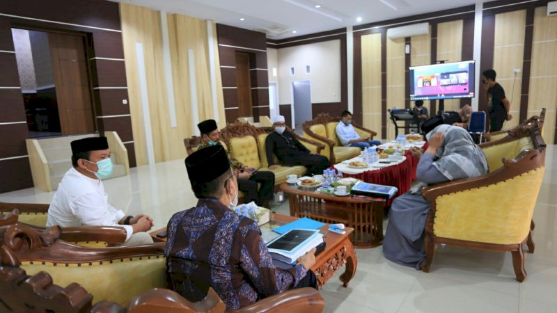 Wali Kota Palopo Ikuti Program Pray From Home Bersama Menteri Agama