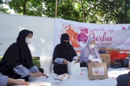 SPIDI DIBS Distribusikan 500 Paket Daging Kurban di Hari Pertama