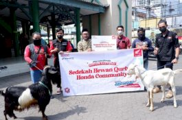 Satu Hati Kita Peduli, Astra Motor Sulsel Salurkan Donasi Kurban