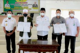 Pemkab Barru-Baznas Fasilitasi Pengumpulan Zakat bagi Guru SMA-SMK
