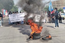 Sandera Truk, Mahasiswa Pangkep Tuntut Kapolres Dicopot Setelah Rekannya Disiram Cairan Kimia