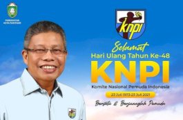 Wali Kota Ucapkan Selamat Hari Lahir Ke-48 untuk KNPI