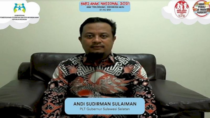 Plt Gubernur Sulsel, And Sudirman Sulaiman.