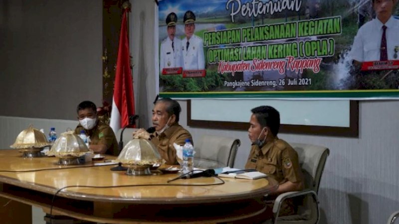 Optimalisasi Lahan Kering Jadi Perhatian Pemkab Sidrap