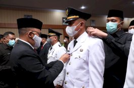 Bupati Bantaeng Lantik 18 Pejabat Baru