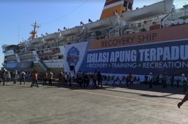112 Pendaftar Berebut 500 Kuota, KM Umsini Bawa Pasien Covid-19 ke Perairan Pulau Lae-Lae