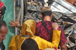 Mata Berkaca-kaca Said Bercerita, Rumahnya Hangus Terbakar saat Ditinggal ke Pesta Pernikahan