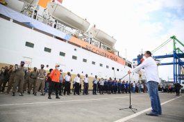 Launching 2 Agustus, Pemkot Makassar Gelar Simulasi Akhir Isolasi Apung di KM Umsini