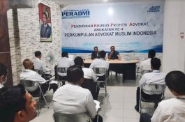 Sekjen DPN Peradmi Tutup PKPA Angkatan Ke-4, Selanjutnya Menunggu UPA