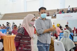 Vaksinasi Unhas Batch-3 Terbuka bagi Masyarakat Umum