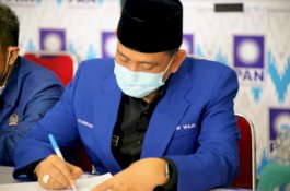 Rakor PAN Se-Sulsel, Amran Mahmud Singgung Kompensasi Caleg Terpilih