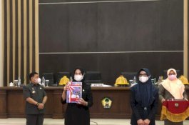 DPRD Gowa Terima Ranperda Pertanggungjawaban APBD dan RPJMD 2021-2026