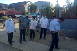 Dinas PU dan Anggota DPRD Makassar Komisi C Bersama-sama Tinjau Pembangunan IPAL Losari