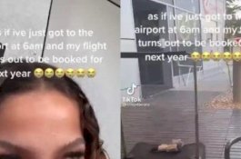 Wanita Ini Buru-Buru Bawa Koper Berisi Penuh, Tiba di Bandara Baru Lihat Tiketnya Berangkat Tahun Depan