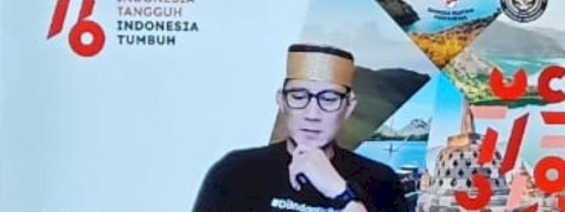 Sandiaga Ikut Gaungkan Hashtag #kesulselmi