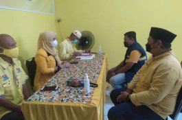 Berkas Lengkap, Mudassir Gani Maju Balon Ketua Partai Golkar Barru