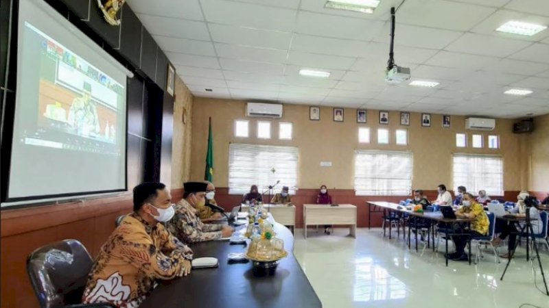 Secara Virtual, Bupati Wajo Buka Musrenbang Perubahan RPJMD 2019-2024