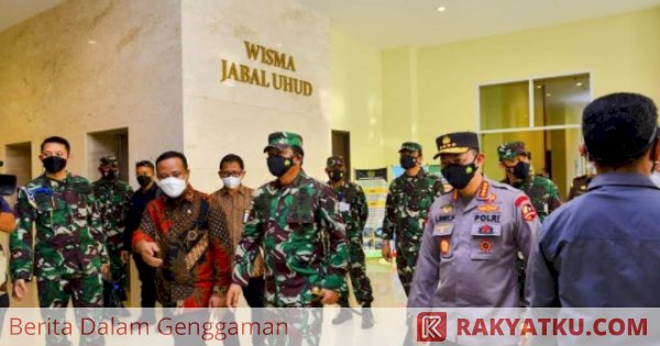 Plt Gubernur Dampingi Panglima TNI Dan Kapolri Tinjau Fasilitas Isolasi ...