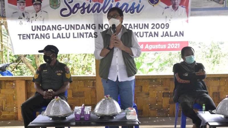 Wabup Luwu Utara Ajak Warga Seko Jadi Pelopor Keselamatan Berlalu Lintas