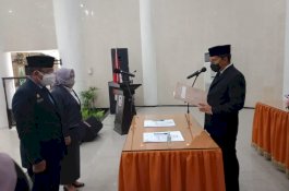 Wali Kota Makassar Resmi Lantik, Aryati Puspa Abadi Sebagai Kadis DLH dan Muh Yasir Asisten I