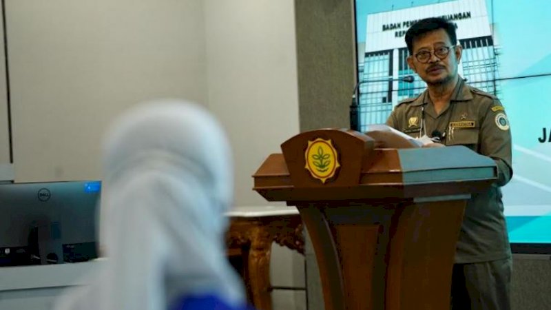 Menteri Pertanian, Syahrul Yasin Limpo.