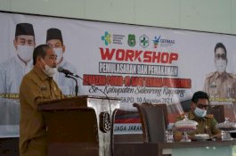 Tenaga Puskesmas di Sidrap Dilatih Pemulasaraan dan Pemakaman Jenazah COVID-19