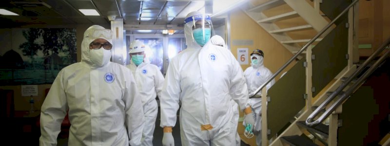 Dirjen Perhubungan Laut Puji Inovasi Danny Soal Penanganan Covid 19 dengan Isolasi Apung Mandiri