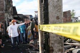 Wali Kota Makassar Pastikan Kebutuhan Korban Kebakaran di Tamalate Terpenuhi