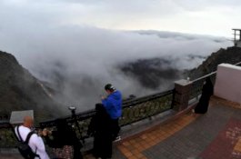 Jauh Lebih Indah dari Lolai, Begini Penampakan Negeri di Atas Awan di Arab Saudi