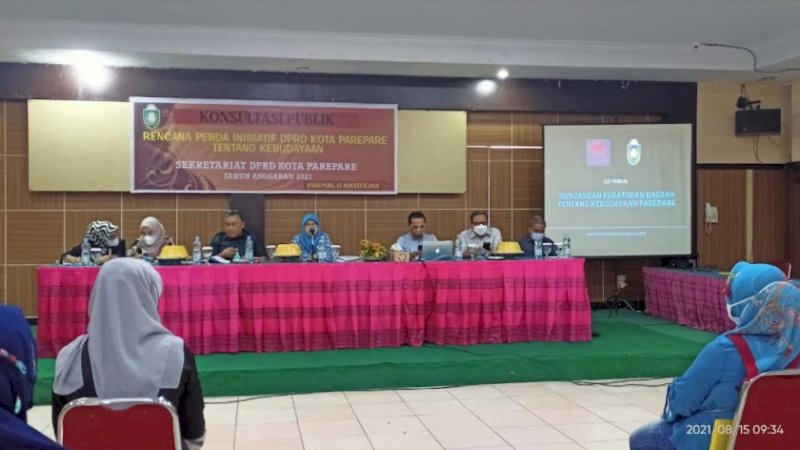 DPRD Parepare Gelar Konsultasi Publik Ranperda Inisiatif