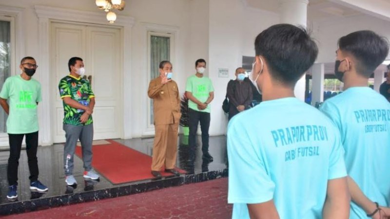 Pelepasan berlangsung di Rujab Bupati Sidrap, Jalan Lanto Dg. Pasewang, Pangkajene Sidenreng, Senin (16/8/2021).