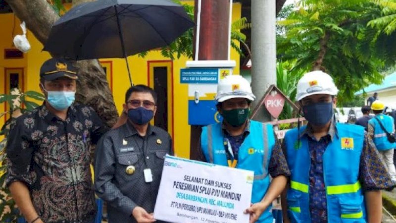 Tujuh Dusun di Ulumanda dan Malunda Sulawesi Barat Mendapat Jatah Listrik dari PLN