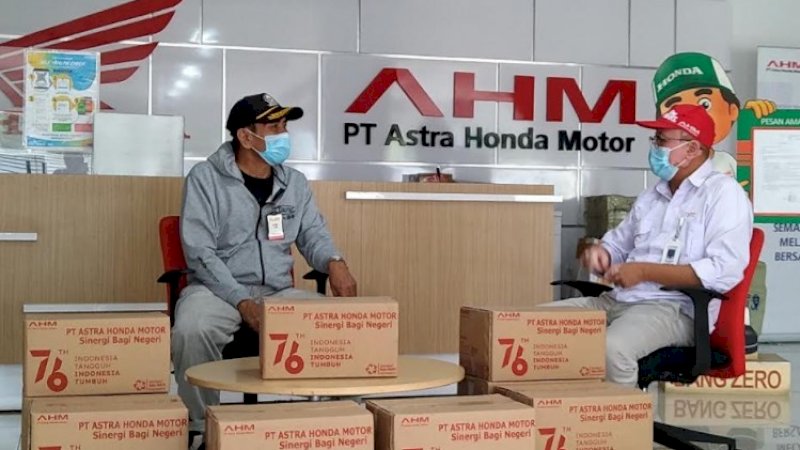 Honda Salurkan 1.100 Paket Merdeka Peduli Masyarakat