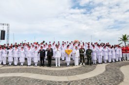 Peringati Kemerdekaan Republik Indonesia 17 Agustus, Wali Kota Makassar Gelorakan Semangat Lawan Covid-19