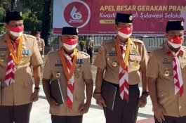 Bupati Enrekang Diganjar Penghargaan Lencana Melati, Penghargaan Tertinggi Gerakan Pramuka