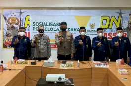 Kerja Sama Baznas Makassar, Polres Pelabuhan Siapkan UPZ Percontohan