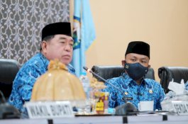 Ilham Azikin Sampaikan Dua Harapan di Pelantikan KORPRI Bantaeng