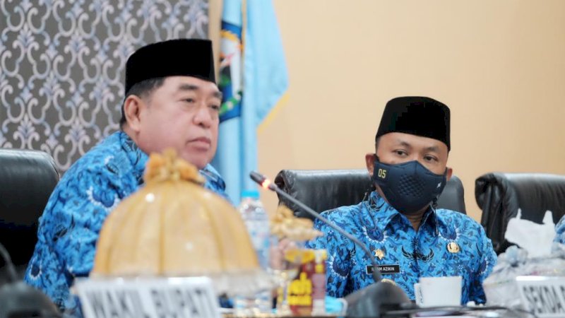 Ilham Azikin Sampaikan Dua Harapan di Pelantikan KORPRI Bantaeng