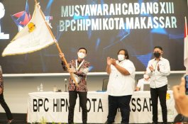 Fadel Muhammad Tauphan Ansar Pimpin Hipmi Kota Makassar