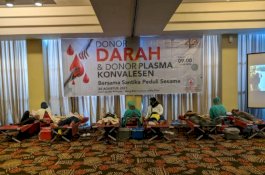 Rayakan Ultah, Hotel Santika Makassar Gelar Donor Darah dan Plasma Konvalesen