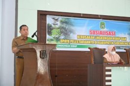 Undang Tokoh Masyarakat, Pemkab Sidrap Sosialisasikan Upaya Pelestarian Lingkungan Hidup