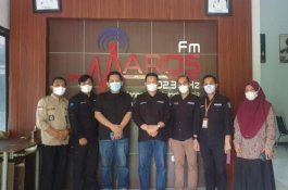 Bahas Manajemen Radio, Kadis Kominfo Dampingi Komisi III DPRD Jeneponto ke Maros