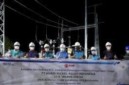 Dukung Industri Smelter di Sulawesi, PLN Tambah Pasokan Listrik ke PT Huadi Nickel-Alloy Indonesia