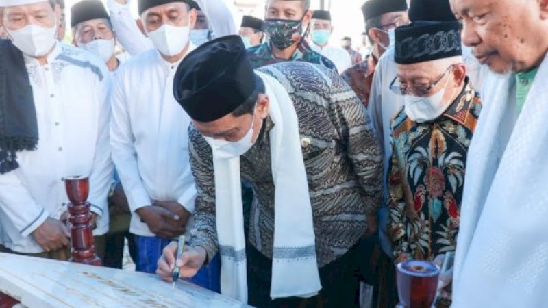Bupati Barru Resmikan Masjid Baru, Visi Napas Keagamaan Semakin Nyata