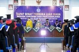Plt Gubernur Sulsel Ajak 464 Lulusan Baru IAIM Sinjai Ciptakan Lapangan Kerja