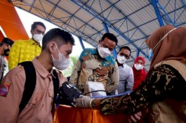 Antusias, 500 Pelajar di Sinjai Divaksin via Layanan Mobile Vaccinator